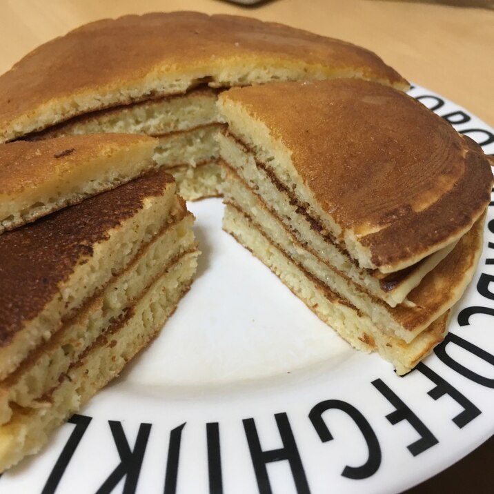 ホットケーキミックスで カフェ風パンケーキ レシピ 作り方 By ばんばんばんこ 楽天レシピ ホットケーキミックスで カフェ風パンケーキ レシピ 作り方 By ばんばんばんこ 楽天レシピ